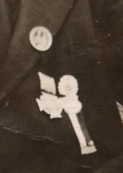 Preview: altes Portrait eines älteren Herrn vom Kyffhäuser Bund